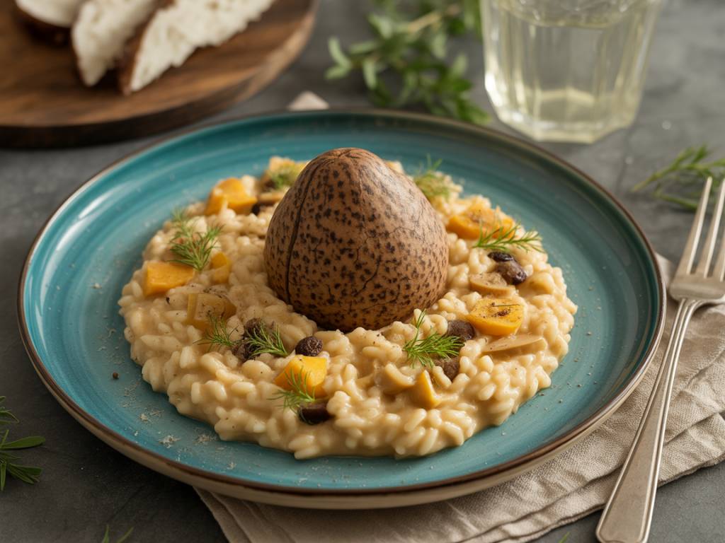 Recette risotto à la truffe noire pour un dîner chic et facile à préparer