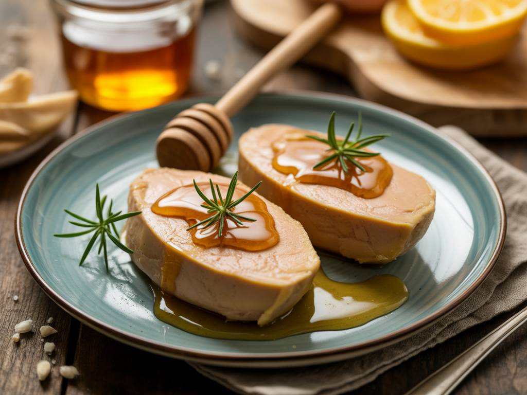 Recette foie gras au miel : une alliance sucrée salée pour des fêtes raffinées